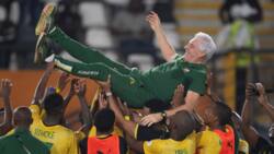 Coach Hugo Broos puts smiles on Mzansi’s faces after squashing rumours of Bafana exit