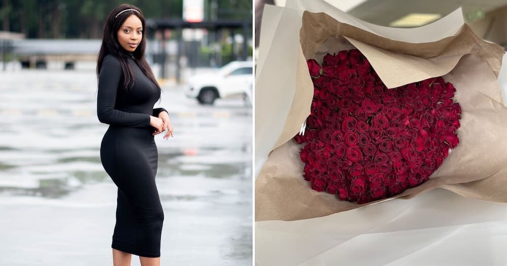 Romance, Relationships, Flowers, Mzansi, Lady Shows Off, Bouquet of Red Roses, Hectic Day