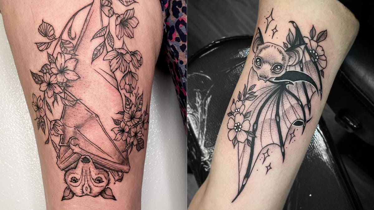 bat leg tattoosTikTok Search