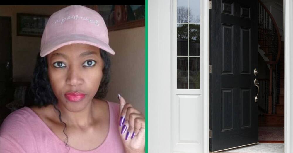 A woman took to Twitter to showcase her home.