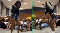 University of Pretoria babe slays indlamu, TikTok video of Zulu traditional dance has SA drooling over beauty