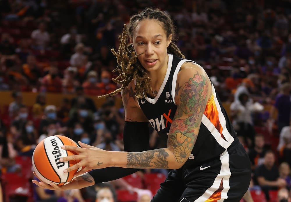 Brittney Griner from the WNBA