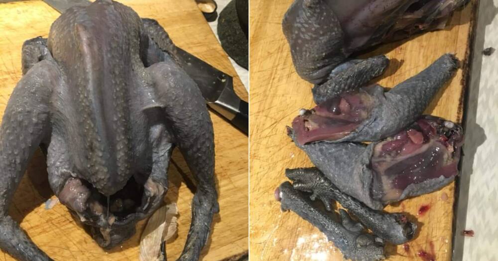 Black chicken leaves Mzansi divided as lady asks for a recipe