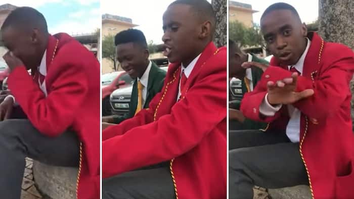 Video of talented school boy’s acapella freestyle rap about life and music wows Mzansi: "A Reece Lite"