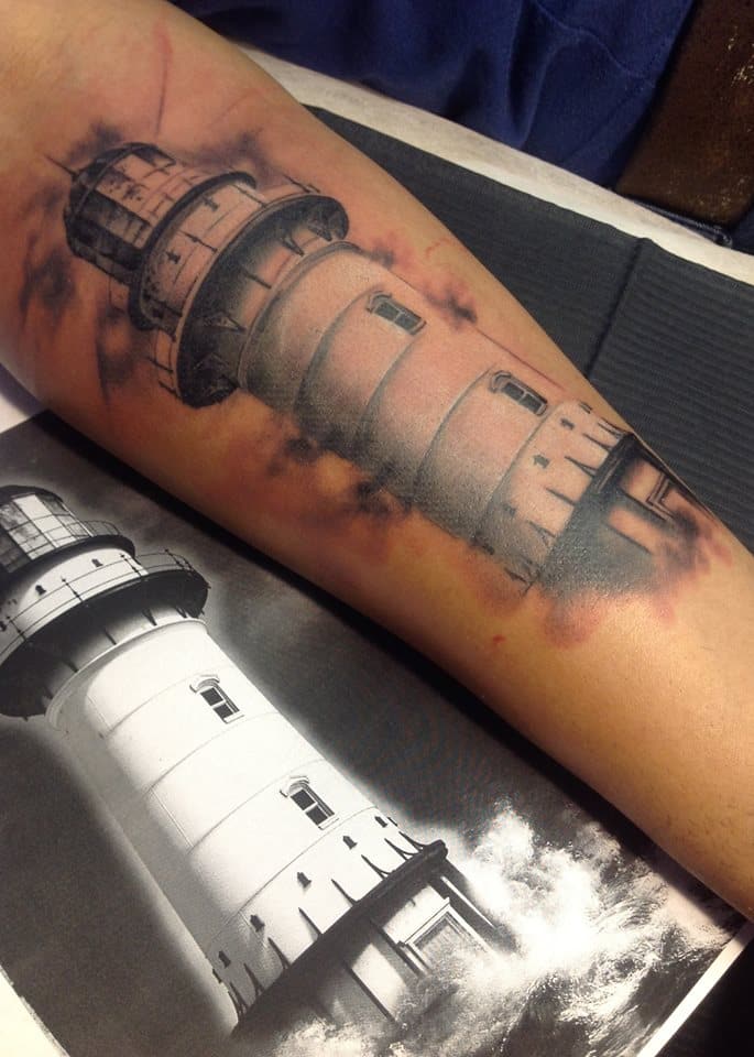 Explore the 50 Best lighthouse Tattoo Ideas 2017  Tattoodo