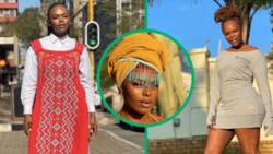 Unathi Nkayi leaves Mzansi salivating with saucy pictures of her perfect hourglass figure