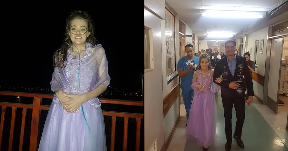 Hospital surprises girl with matric farewell after she misses hers