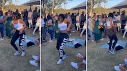 Video of lady busting some vibey moves at a local farmers market divides SA: Family outing turned into groove