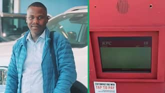 Zulu man orders at KFC drive-thru with karaoke mic in TikTok video, Mzansi in stitches