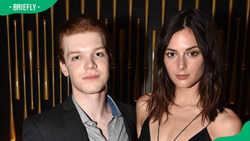 Cameron Monaghan and Sadie Newman at the SOUTHPAW Premiere