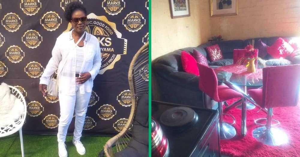 Woman shares photos of her RDP house.