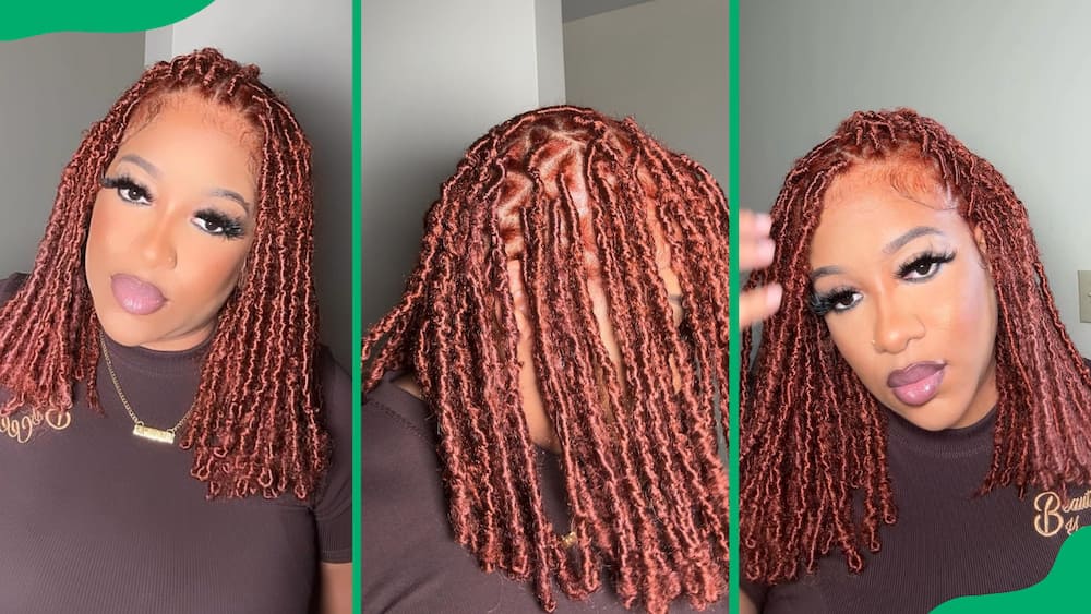 Simple butterfly locs