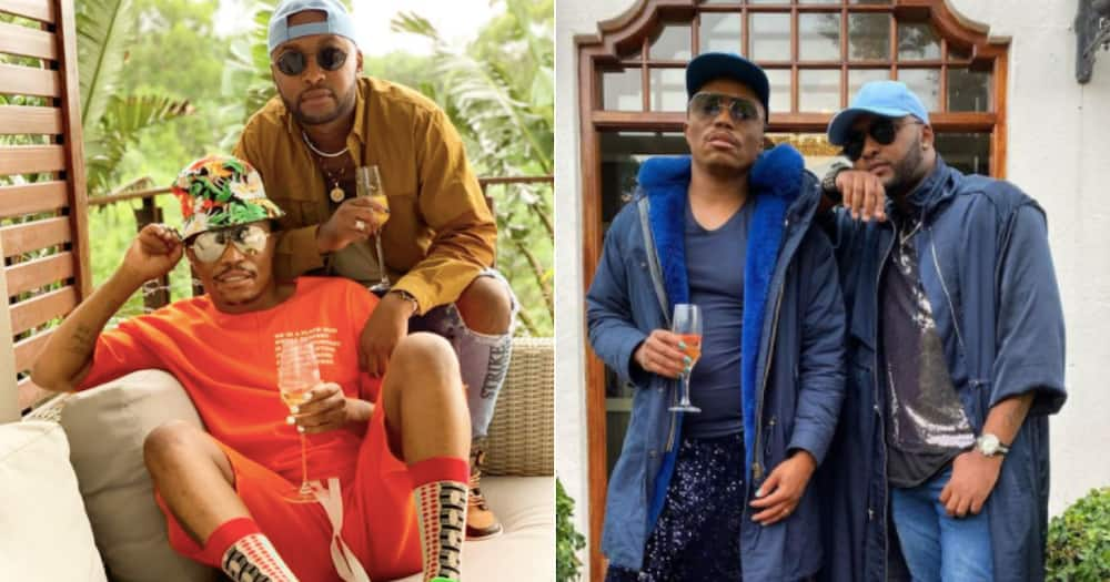 Somizi and Vusi Nova leave fans suspicious on relationship again