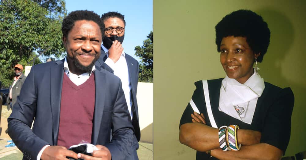 Mbuyiseni Ndlozi, Ma Winnie Mandela, Throwback Pic, SA, mixed reactions, Twitter