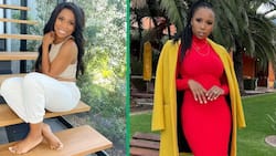 Denise Zimba secretly welcomes baby number 2, shares news via video chat with Thando Thabethe and friends