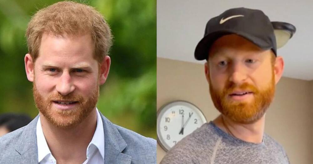 Prince Harry does not need to look far for a body double