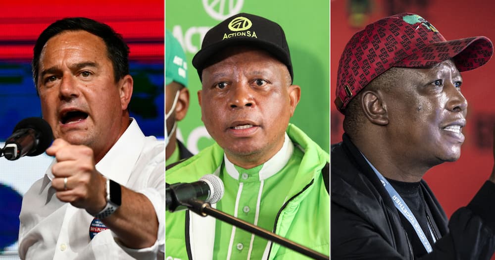 John Steenhuisen, DA, EFF, ActionSA, Mayoral Elections, Johannesburg, Ekurhuleni, Herman Mashaba, Julius Malema