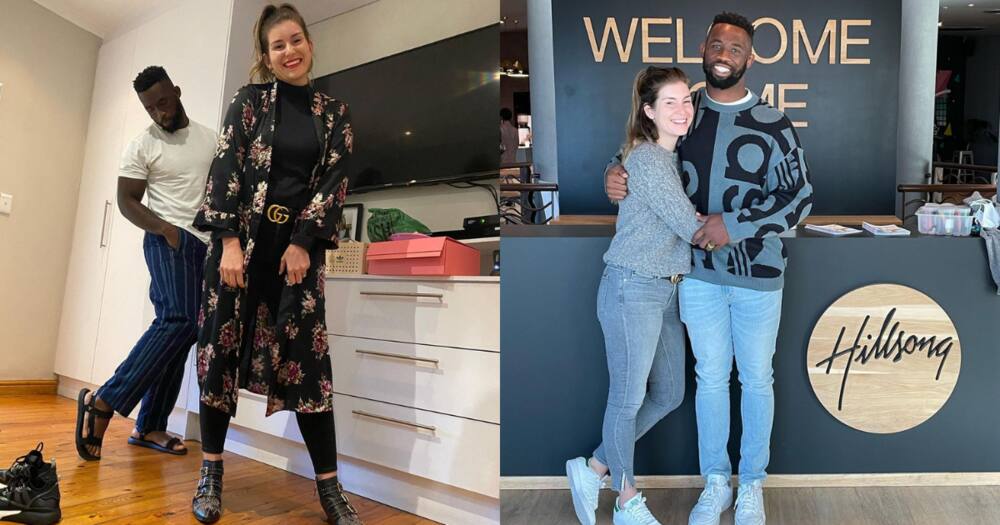 Siya and Rachel Kolisi Reunite in Cute Photo, "You, Me, and Your Sandals"