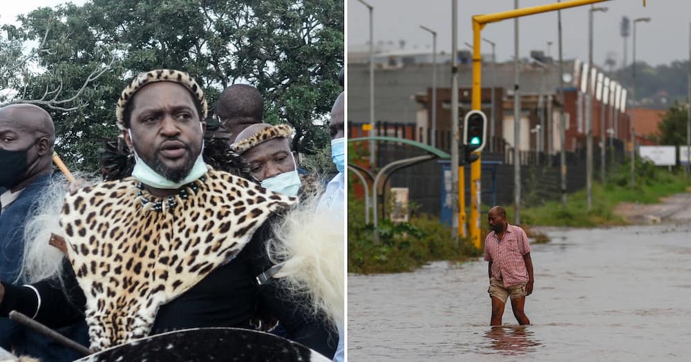 King MisuZulu, sends condolences to KZN families who lost loved ones, floods