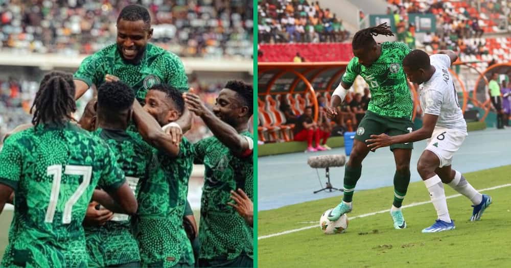 Nigeria beat South Africa in the AFCON semifinal
