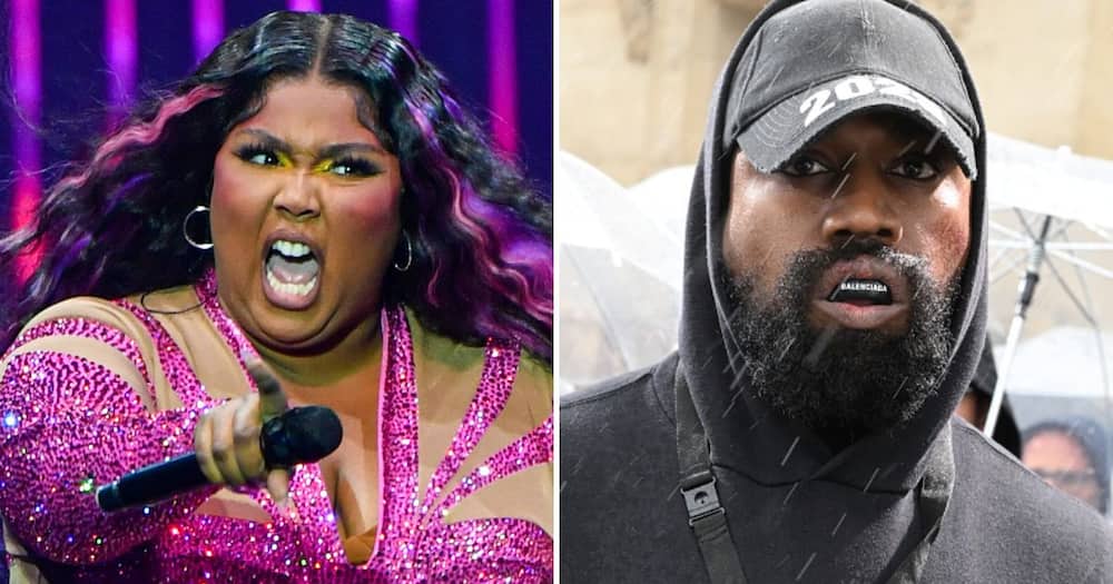 Lizzo and Kanye West