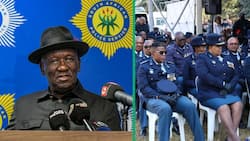 Police Minister Bheki Cele encourages SAPS members to fight fire with fire