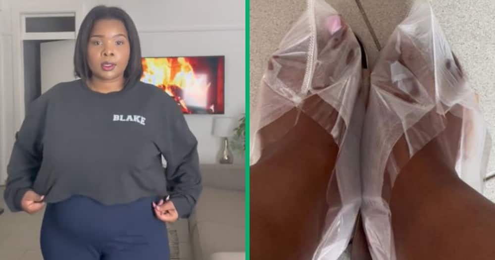 A woman has been trending on TikTok after sharing a video of her foot journey.