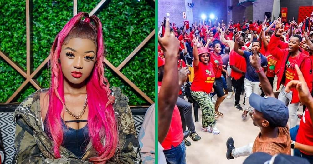 Babes Wodumo is set to perform at the EFF's manifesto launch