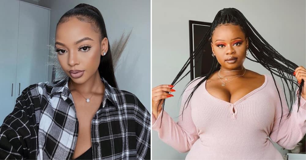 ThickLeeyonce and Mihlali are two of Mzansi's most popular YouTubers
