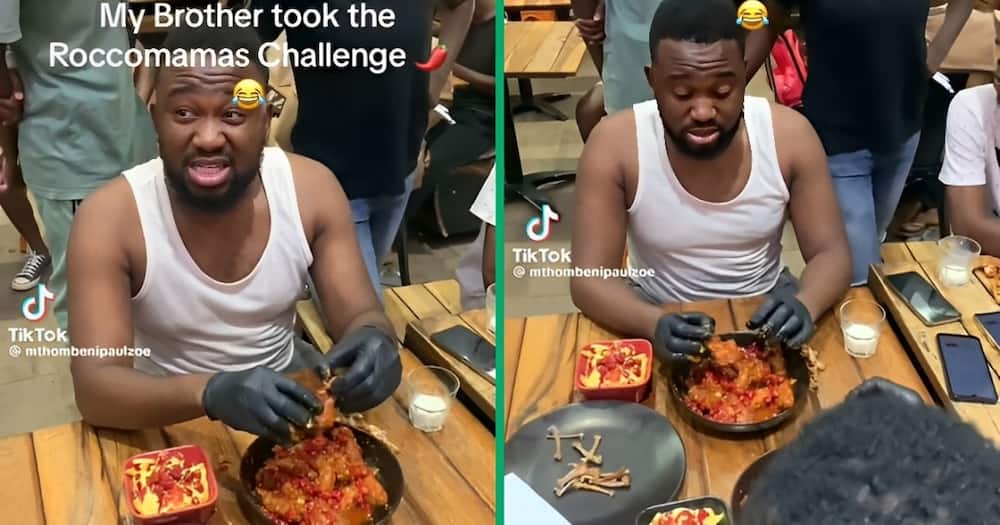 A Limpopo man braved 24 spicy wings for a complimentary RocoMamas meal