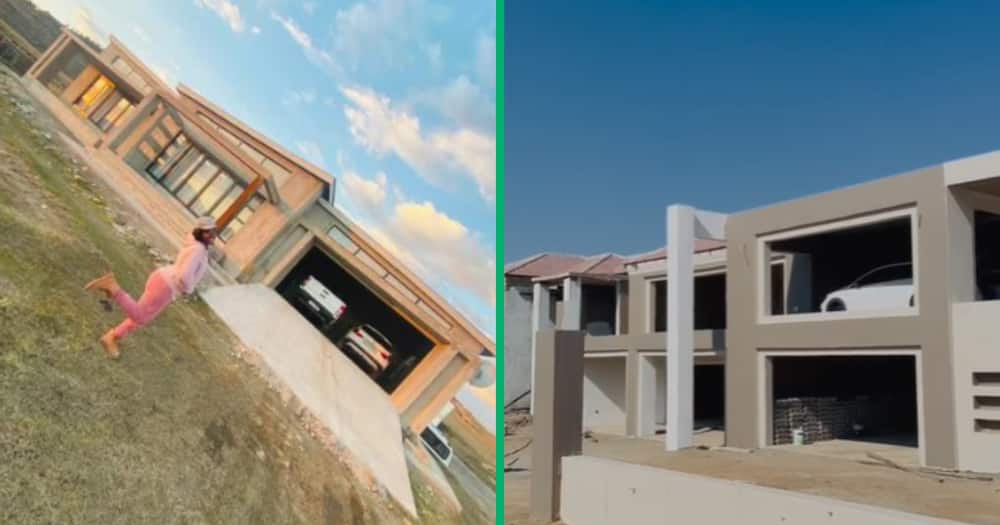 Mansions, rural area, Mzansi, TikTok video