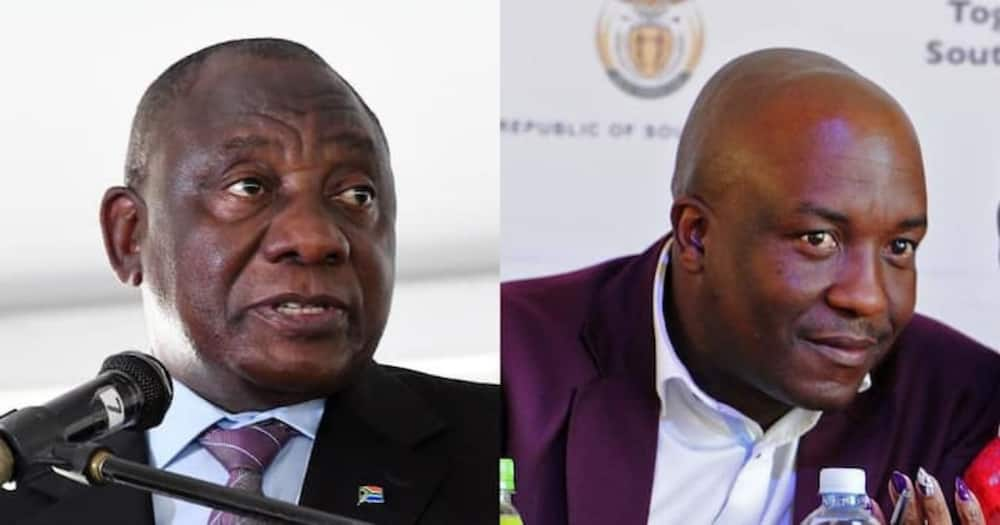 Mpumalanga MEC, Mandla Msibi, Cyril Ramaphosa, murder accused, step aside