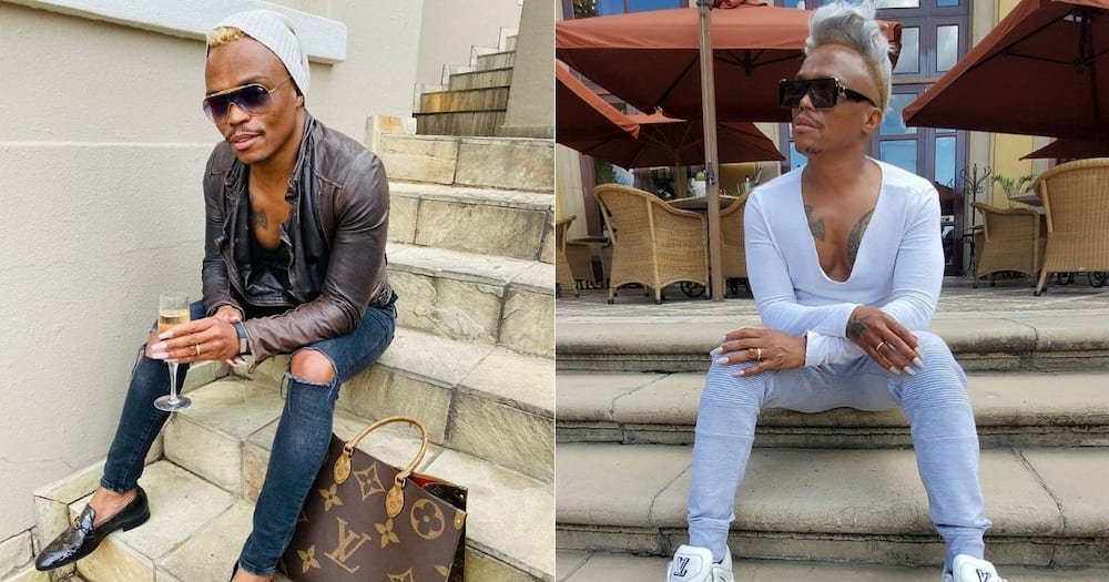Somizi Mhlongo inspires peeps to find the silver lining in hard times