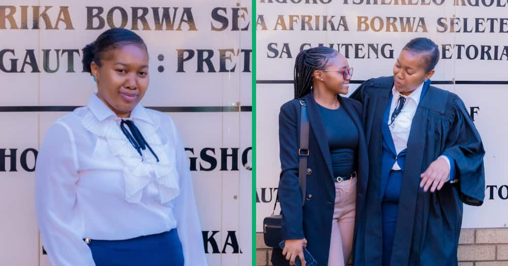 One attorney in Gauteng takes pride in helping and mentoring future lawyers. The legal eagle recently posted about her admission as a high court attorney.