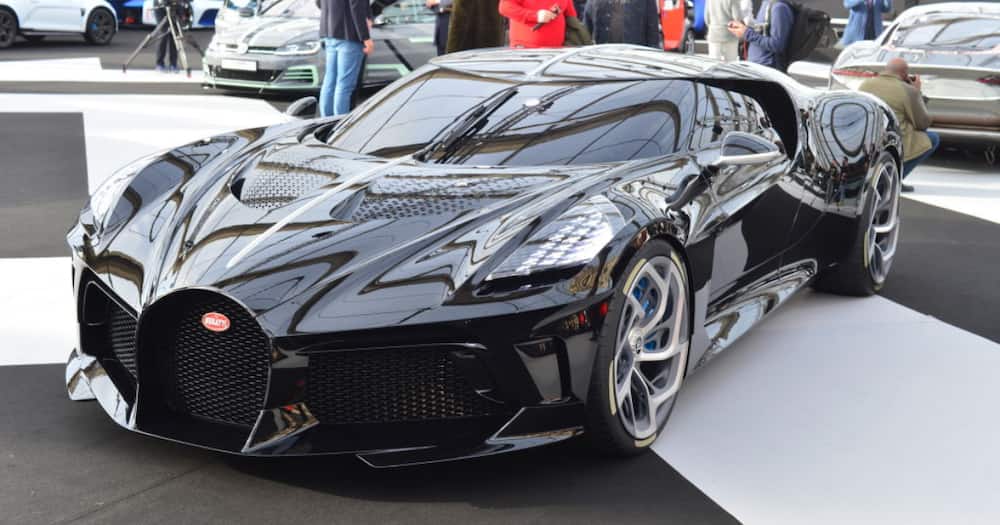 The Bugatti La Voiture Noire is the world's most expensive and rarest car