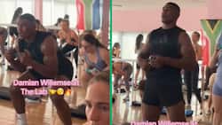 Thirst alert: Springbok Damian Willemse has women drooling in workout class, TikTok video goes viral