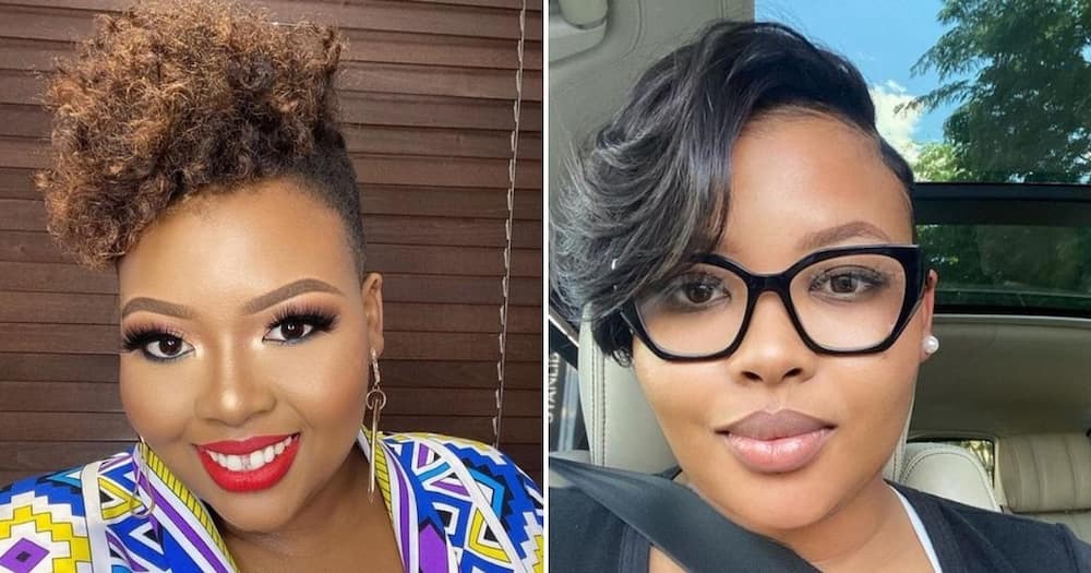 Anele Mdoda, celebrates her birthday, son Alakhe, sweet gifts