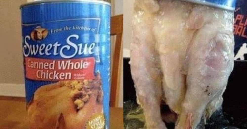 Chicken in a can, canned whole chicken, Mzansi reacts