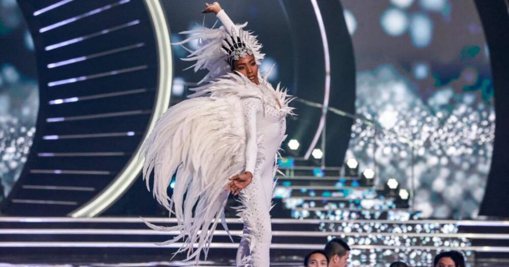 “The Spirit of Ubuntu”: Lalela Dazzles As ‘Dove of Peace’ at Miss Universe 2021