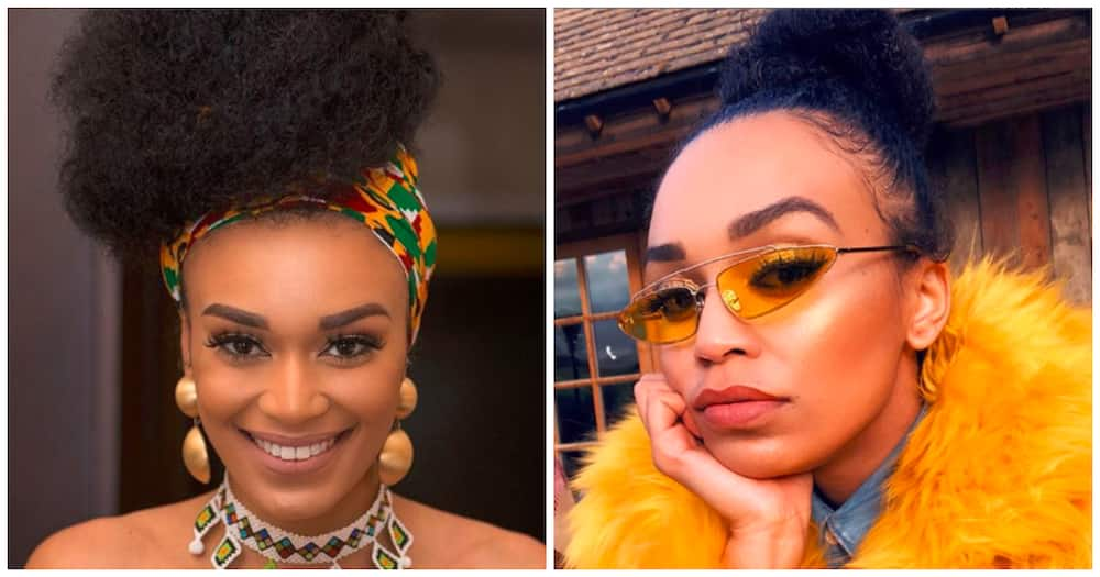 Pearl Thusi turns 33: Mzansi fans celebrate their Mama Panther