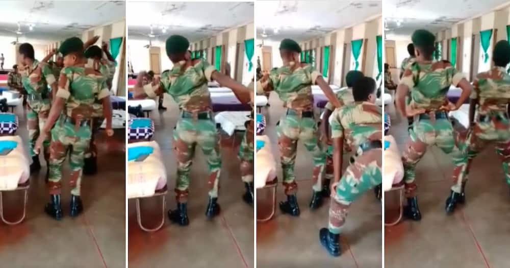 Military, women, dance, video