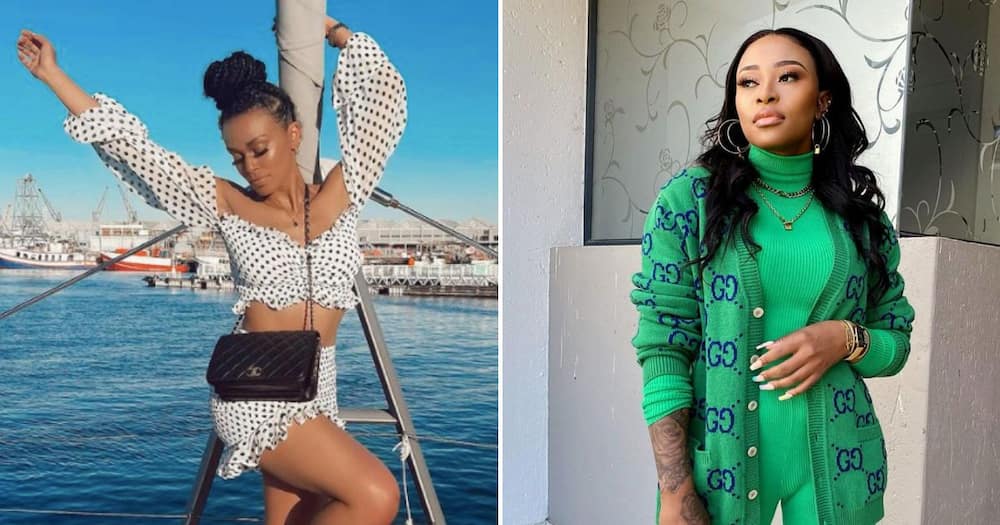 Pearl Thusi, DJ Zinhle, Friendship, Mzansi