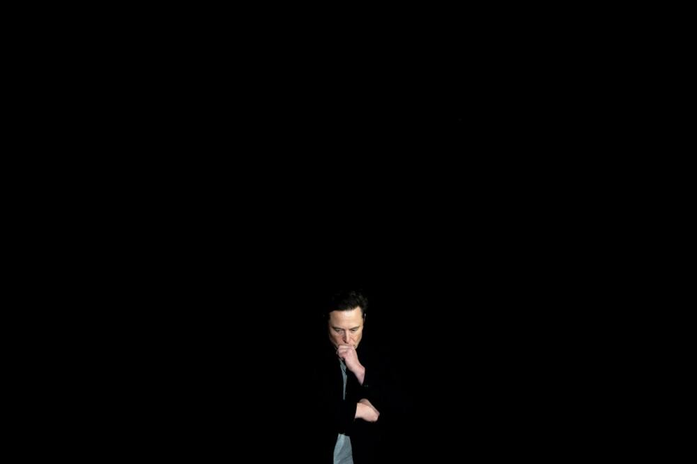 Elon Musk, pictured at SpaceX's Starbase facility in Texas in February 2022, is often seen as a libertarian Elon Musk, pictured at SpaceX's Starbase facility in Texas in February 2022, is often seen as a libertarian
