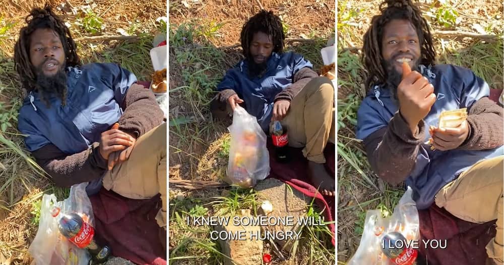 BI Phakathi Blesses Homeless Man With R1 200 After He Offered His Only ...
