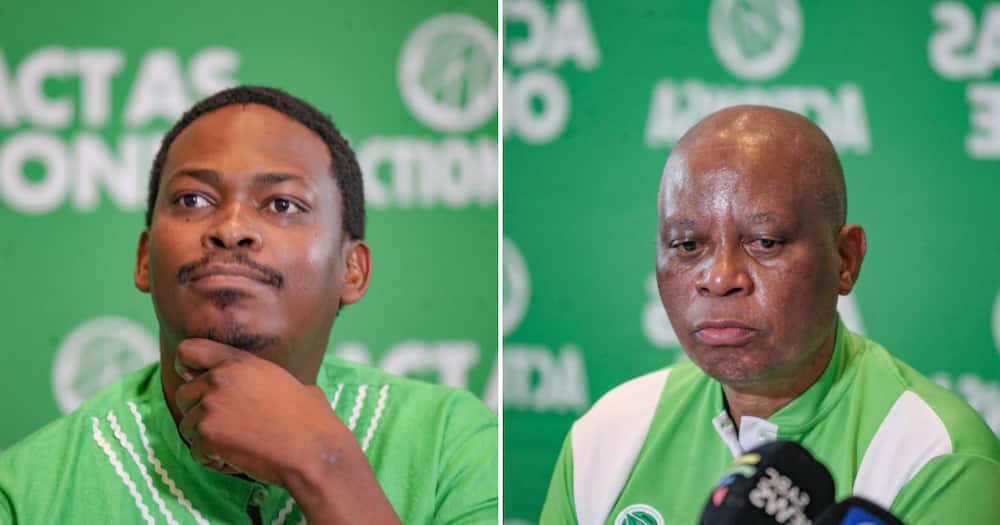 Herman Mashaba is disappointed that the news of Bongani Baloyi's departure from ActionSA was leaked