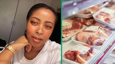 South African woman showcases R4 000 grocery haul from Meat World, sparks debate on food prices