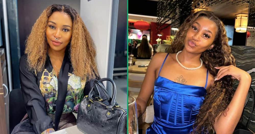 DJ Zinhle reacts to her lookalike