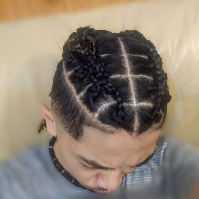 crazy braids designs for men