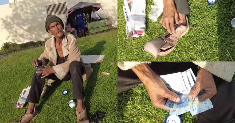 BI Phakathi, homeless man, helping those in need, good Samaritan, viral video, trending news