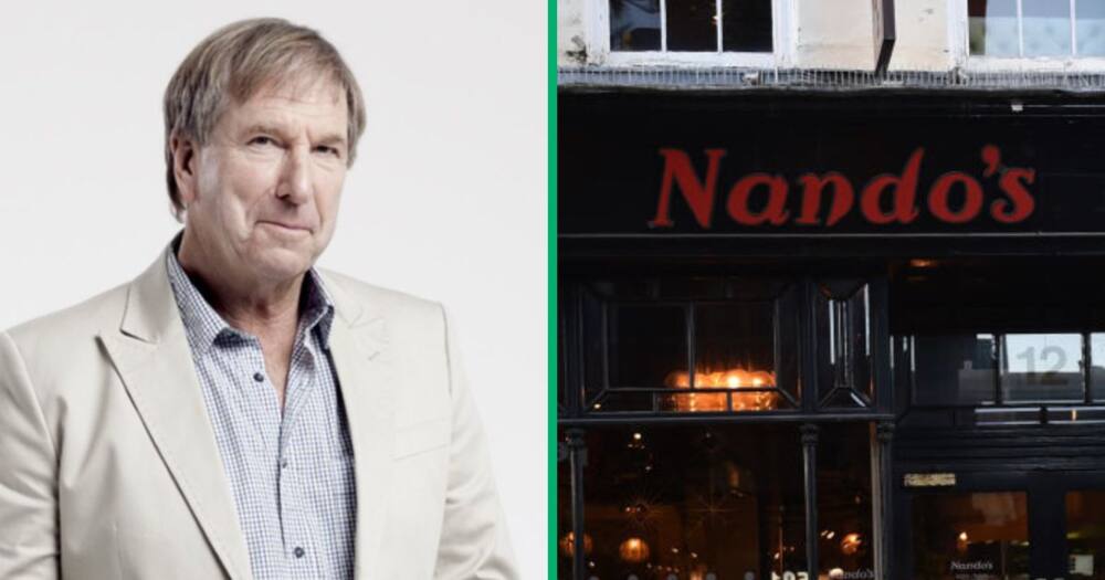 Nando's bids farewell to late 'Carte Blanche' presenter Derek Watts in a witty tribute